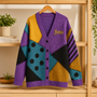 Halloween Sally Patchwork Spooky Fall Costume - Personalized Cardigan