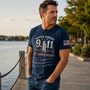 Never Forget 9.11 Memorial 25th Anniversary Patriotic USA Tribute Gift - Personalized Shirt