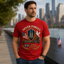 Never Forget 9.11 Firefighter Memorial Patriotic Tribute Gift For Him - Personalized Shirt