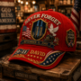 Never Forget 9.11 Firefighter Memorial Patriotic Tribute Gift For Him - Personalized Classic Cap