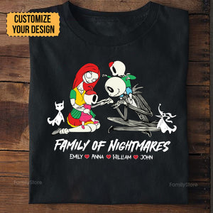 Family Of Nightmare We're Coming - Gift For Family Members - Personalized Shirt - CL14 NA94