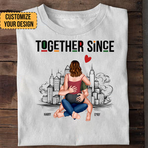 Together Since - Gift For Couples - Personalized Shirt - CL28 NH96