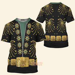 FamilyStore Elvis Presley The Fireworks - Costume Cosplay 3D TShirt