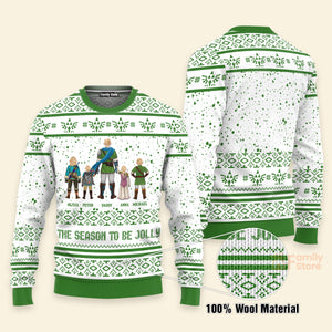 Legend Of Zelda Link Leisure It’s Dangerous To Play Alone - Gift For Christmas - Personalized Ugly Sweater - CL07 NH96