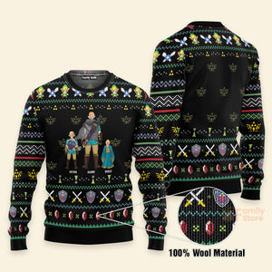 The Legend Of Zelda Christmas - Gift For Christmas - Personalized Ugly Sweater - CL07 NH96