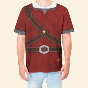 Knights Of Skyloft Red Cosplay Costume - 3D TShirt