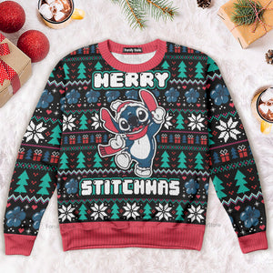 Merry Stitchmas Stitch - Ugly Christmas Sweater