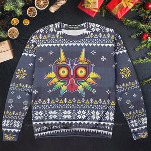 Majora’s Mask  Christmas Xmas  - Ugly Knitted Sweater