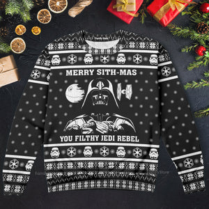 Star Wars Merry Sith Mas Darth Vader Unisex Ugly Christmas Sweaters