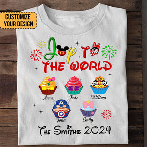 Joy To The World - Gift For Family Members, Friends - Personalized Shirt - CL31 NA94