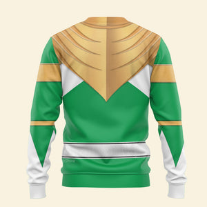 Green Ranger Dragon Shield  Mighty Morphin Power Ranger - Hoodie Set, Sweatshirt, Sweatpants PRHS23