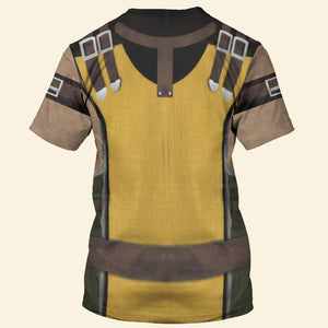 Scorpion Mortal Kombat Cosplay T-Shirt 3D For Men & Women