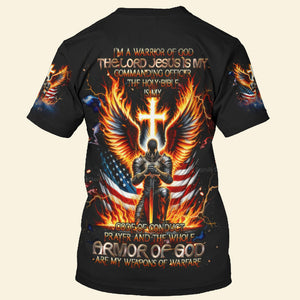 I'm A Warrior Of God - Men's All Over Print Shirt - AT407013