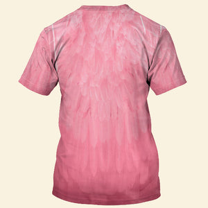 Halloween Costume Flamingo Costume Adult T-Shirt