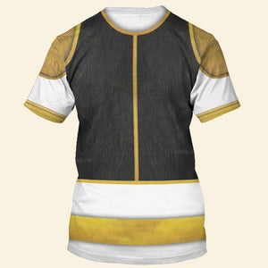 Cosplay White Ranger - 3D TShirts