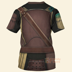 FamilyStore Star Wars Mandalorian Samurai Cosplay - 3D TShirt SWHS36