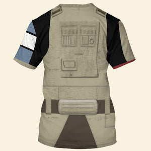 Shoretrooper Captain Star Wars Costume - 3D Tshirt