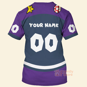 FamilyStore Waluigi Sports - Personalized 3D TShirt 