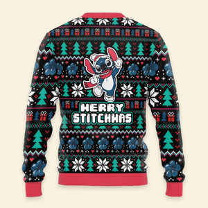 Merry Stitchmas Stitch - Ugly Christmas Sweater