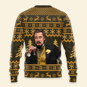 Laughing Leo Memes Woolen - Ugly Christmas Sweater