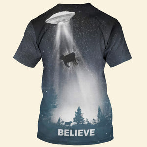 UFO Beliveve - 3D TShirt