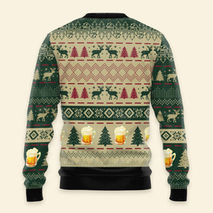 Merry Drunk Ugly Christmas Sweater For Men And Women