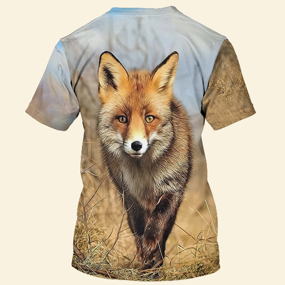 FamilyStore The Wild Fox - 3D Tshirts 