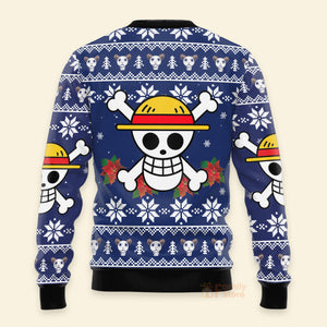 One Piece Family - Gift For Christmas - Personalized Ugly Sweater - CL11 NH96