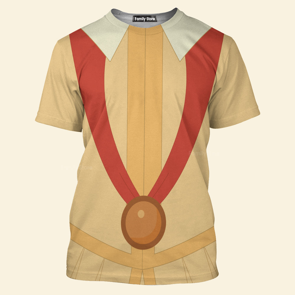 Governor Ratcliffe Pocahontas Costume - 3D TShirt