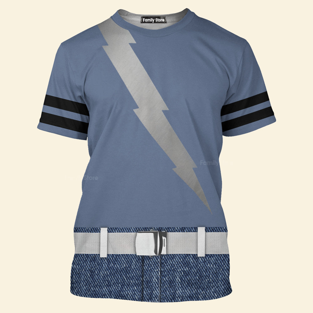 Blue Quicksilver, Wanda Vision Costume Halloween - 3D Tshirt