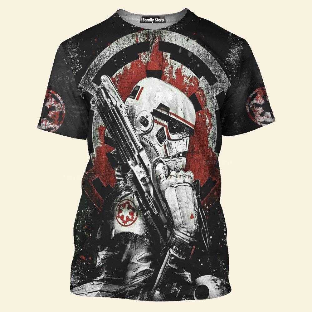 FamilyStore Starwars Born To Kill - 3D Tshirt