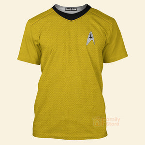 FamilyStore  Star Trek Into Darkness Gold T-Shirt