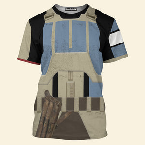 FamilyStore Shoretrooper Captain Star Wars Costume - 3D Tshirt