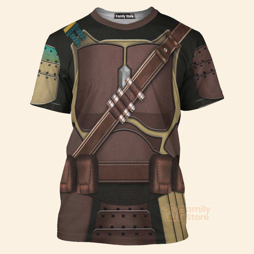 FamilyStore Star Wars Mandalorian Samurai Cosplay - 3D TShirt SWHS36