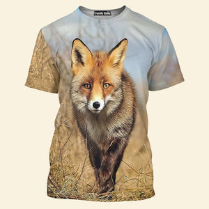 FamilyStore The Wild Fox - 3D Tshirts 