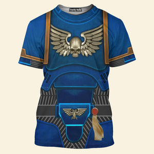 Warhammer Space Marines Ultramarines - Costume Cosplay T-shirt WHHS01