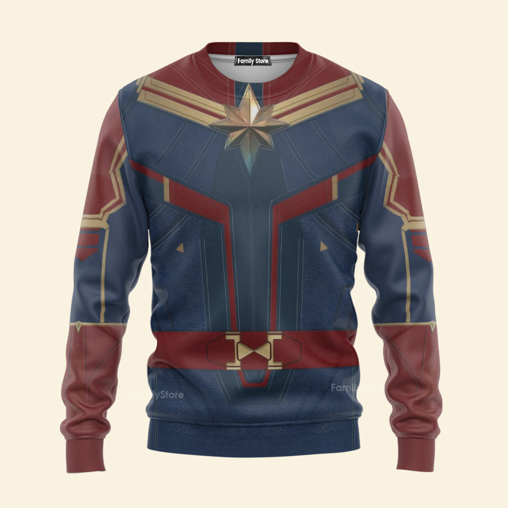 Captain Marvel Carol Danvers Sweater For Men And Women