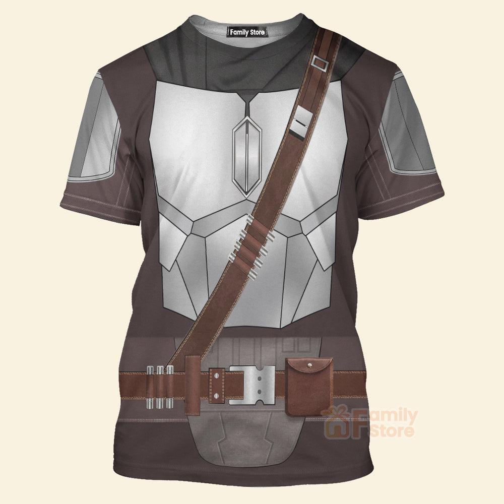 FamilyStore Star Wars Beskar Mandalorian Costume T-Shirt For Men And Women SWHS60