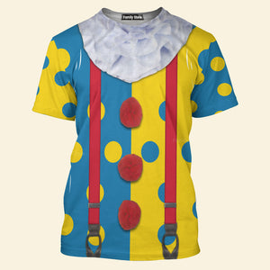 FamilyStore Halloween Clown Suit All Over Printed - 3D TShirt