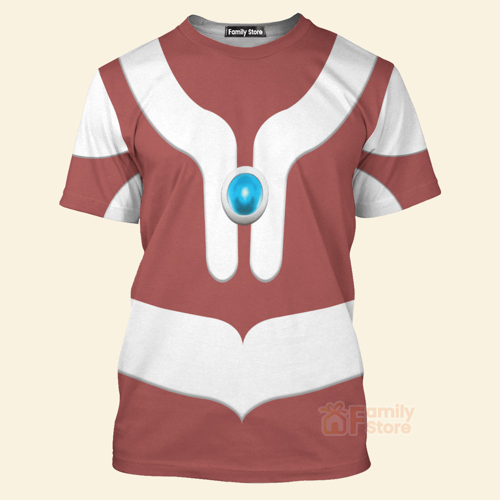 FamilyStore Ultraman T-Shirt 3D For Men & Women