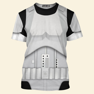 FamilyStore Star Wars Stormtrooper 2 Costume T-Shirt For Men And Women SWHS47