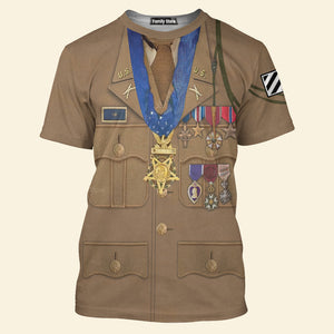 FamilStore Audie Murphy - 3D TShirts