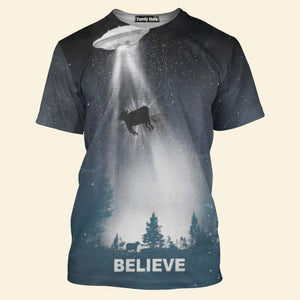 UFO Beliveve - 3D TShirt