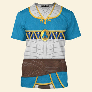 Princess Zelda Attire Costume Cosplay T-Shirt ZDHS05