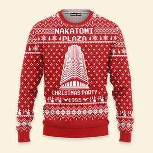 Nakatomi Plaza 1988 Ugly Christmas Sweater For Men & Women