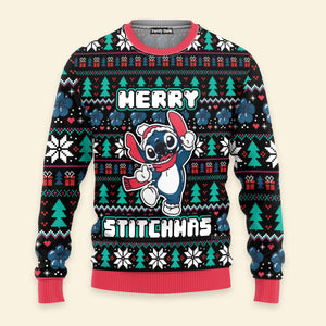 Merry Stitchmas Stitch - Ugly Christmas Sweater