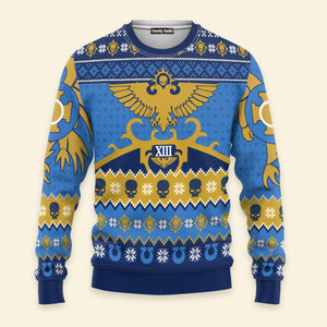 FamilyStore Warhammer Declare Heresy Iconic - Ugly Christmas Sweater