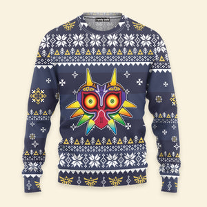 Majora’s Mask  Christmas Xmas  - Ugly Knitted Sweater