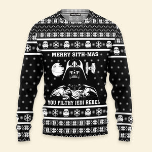 Star Wars Merry Sith Mas Darth Vader Unisex Ugly Christmas Sweaters