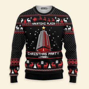 Nakatomi Plaza Christmas Party Ugly Sweatshirt For Men & Women